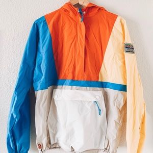 Teddy Fresh Color Block Windbreaker